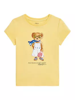 Футболка обычного кроя 312965226002 Polo Ralph Lauren, желтый