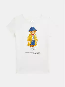Футболка обычного кроя 313957377001 Polo Ralph Lauren, белый