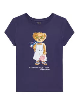 Футболка обычного кроя 313965226001 Polo Ralph Lauren, синий