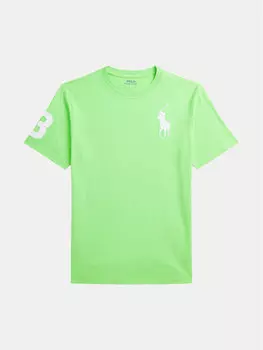 Футболка обычного кроя 323832907061 Polo Ralph Lauren, зеленый