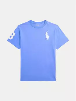 Футболка обычного кроя 323832907062 Polo Ralph Lauren, синий