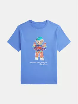 Футболка обычного кроя 323973136001 Polo Ralph Lauren, синий