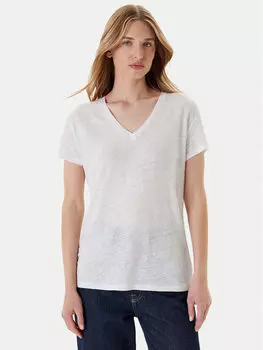 Футболка обычного кроя 37UJD401Q United Colors Of Benetton, белый