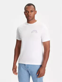 Футболка обычного кроя 3I1XU1096 United Colors Of Benetton, белый