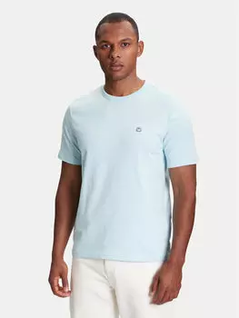 Футболка обычного кроя 3MI5J1AF7 United Colors Of Benetton, голубой