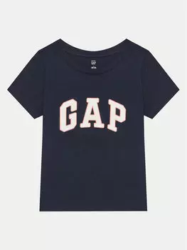 Футболка обычного кроя 459909-10 Gap, синий