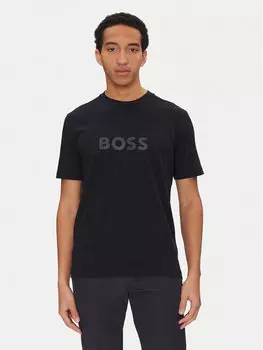 Футболка обычного кроя 50531271 Boss, синий