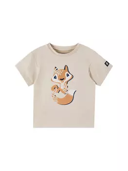 Футболка обычного кроя 5200351A Reima, бежевый