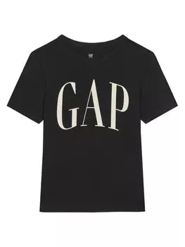 Футболка обычного кроя 708411-06 Gap, черный