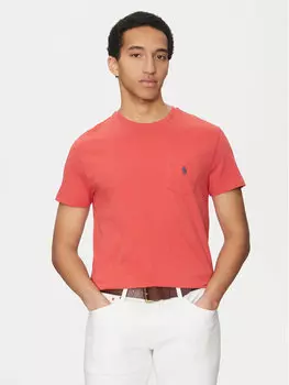 Футболка обычного кроя 710704248001 Polo Ralph Lauren, красный