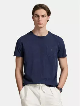 Футболка обычного кроя 710964511001 Polo Ralph Lauren, синий