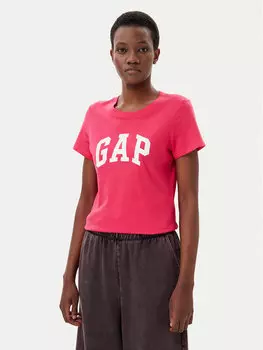 Футболка обычного кроя 729555-08 Gap, розовый