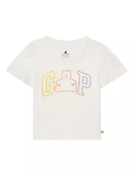 Футболка обычного кроя 736117-01 Gap, белый