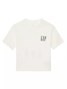 Футболка обычного кроя 745250-01 Gap, белый