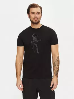 Футболка обычного кроя 755089 551225 Karl Lagerfeld, черный