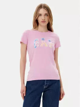 Футболка обычного кроя 776775-06 Gap, розовый