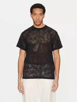 Футболка обычного кроя 78GAH6R0 Versace Jeans Couture, черный