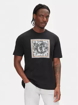 Футболка обычного кроя 78OAHC10 Just Cavalli, черный