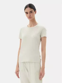 Футболка обычного кроя 7W000133 AF10373 U1112 Ea7 Emporio Armani, бежевый