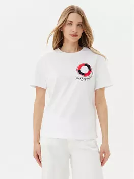Футболка обычного кроя 7W000491 AF12957 U0002 Ea7 Emporio Armani, белый