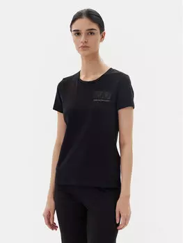 Футболка обычного кроя 7W000492 AF10373 UC001 Ea7 Emporio Armani, черный
