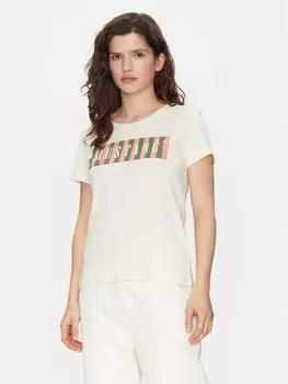 Футболка обычного кроя Alma 1016138 Mustang, экрю