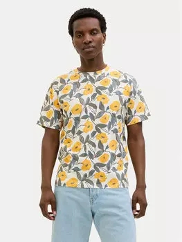 Футболка обычного кроя Almeria 12276912 Jack&Jones, бежевый