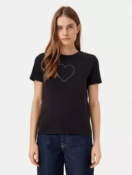 Футболка обычного кроя Ariana 15343771 Only, черный