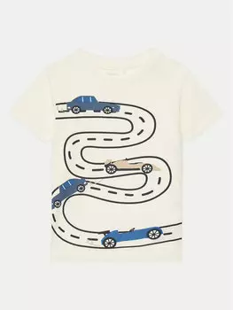 Футболка обычного кроя Borris 13238894 Name It, белый