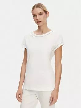 Футболка обычного кроя Brescello 542123 Luisa Spagnoli, белый