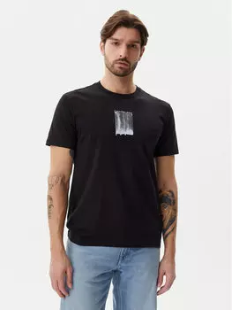 Футболка обычного кроя Brush Stroke J30J327522 Calvin Klein Jeans, черный