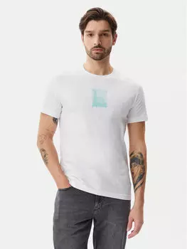 Футболка обычного кроя Brush Stroke J30J327522 Calvin Klein Jeans, белый