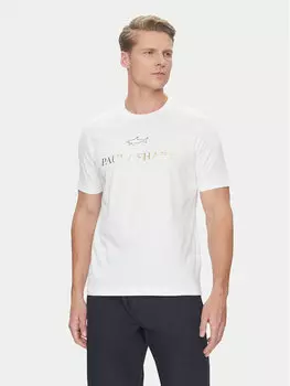 Футболка обычного кроя C0P1239 Paul&Shark, белый
