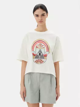 Футболка обычного кроя Carla 15341561 Jdy, белый