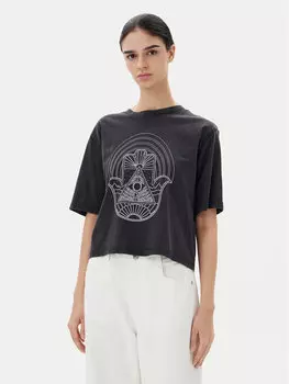 Футболка обычного кроя Carla 15341561 Jdy, черный