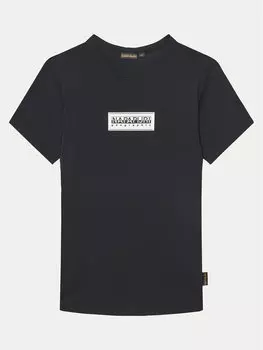 Футболка обычного кроя Chamois NP0A4ILE D Napapijri, черный