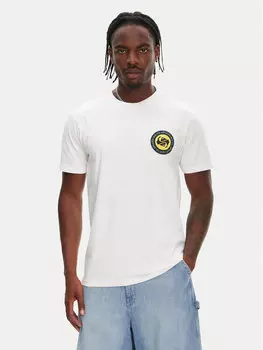 Футболка обычного кроя Circle Back Ss EQYZT08054 Quiksilver, белый