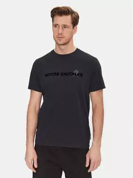 Футболка обычного кроя Conway M15MT760 Moose Knuckles, синий