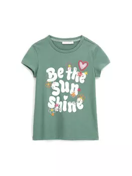 Футболка обычного кроя DFP3142CF Original Marines, зеленый