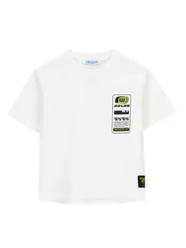 Футболка обычного кроя DFP4036YM Original Marines, белый