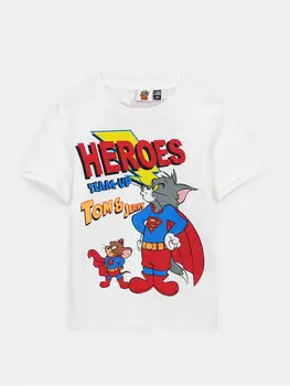 Футболка обычного кроя DFPV2031CM Original Marines, белый