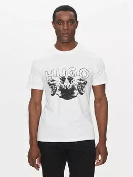 Футболка обычного кроя Durro 50538257 Hugo, белый