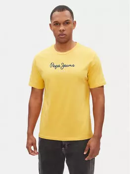 Футболка обычного кроя Eggo N PM508208 Pepe Jeans, желтый