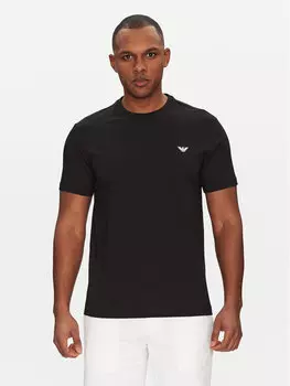 Футболка обычного кроя EM000574 AF12335 UC001 Emporio Armani Underwear, черный