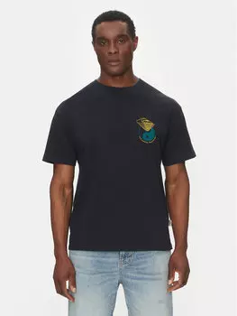 Футболка обычного кроя EQYZT08033 Quiksilver, черный