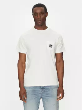 Футболка обычного кроя EQYZT08035 Quiksilver, белый
