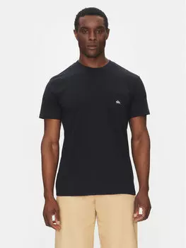 Футболка обычного кроя EQYZT08035 Quiksilver, черный