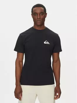 Футболка обычного кроя EQYZT08042 Quiksilver, черный