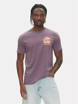Футболка обычного кроя EQYZT08053 Quiksilver, фиолетовый