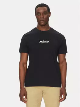 Футболка обычного кроя EQYZT08062 Quiksilver, черный